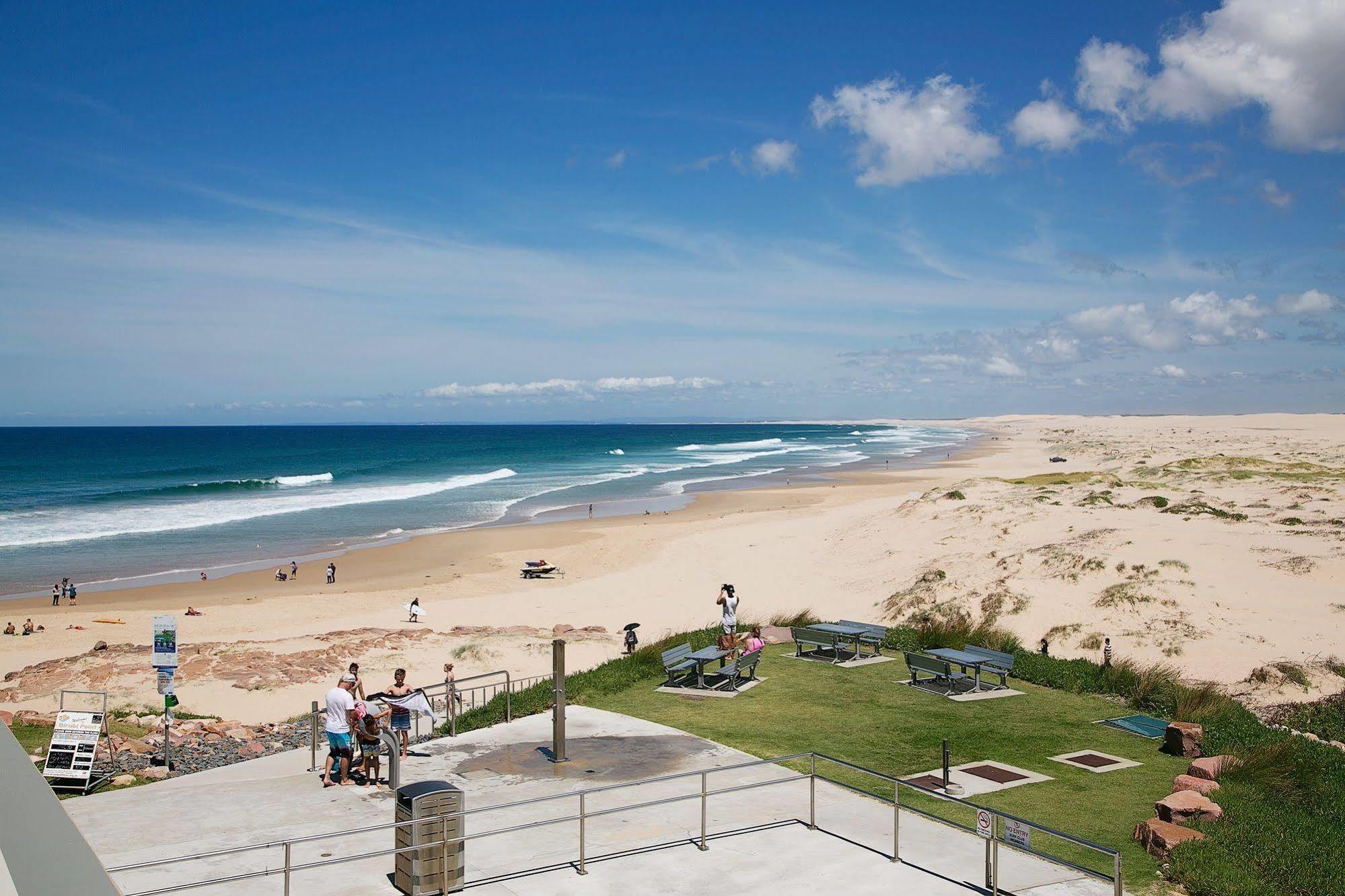 Birubi Beach Holiday Park Anna Bay Buitenkant foto